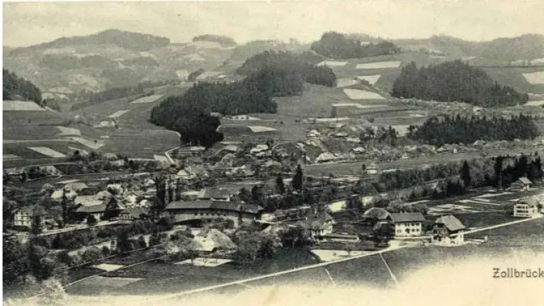 Dorf Zollbrück in 1940 Dorf Zollbrück in 1940